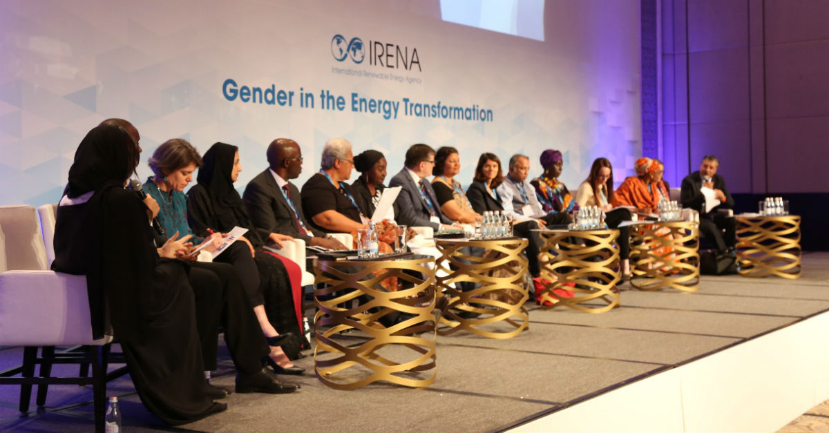 Gender event panellists