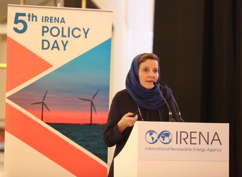 Rabia Ferroukhi at IRENA Policy Day