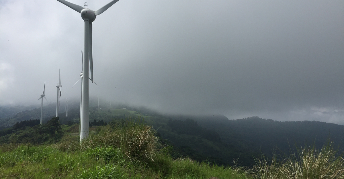 Wind farm in Costa Rica