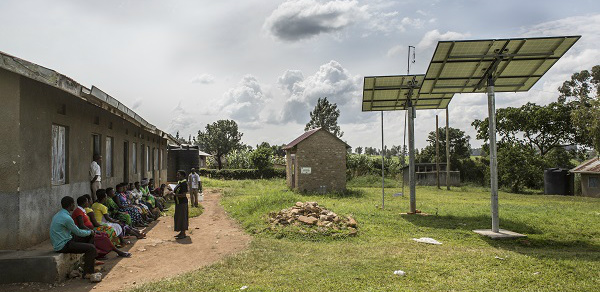 Hospital powered by renewables Africa